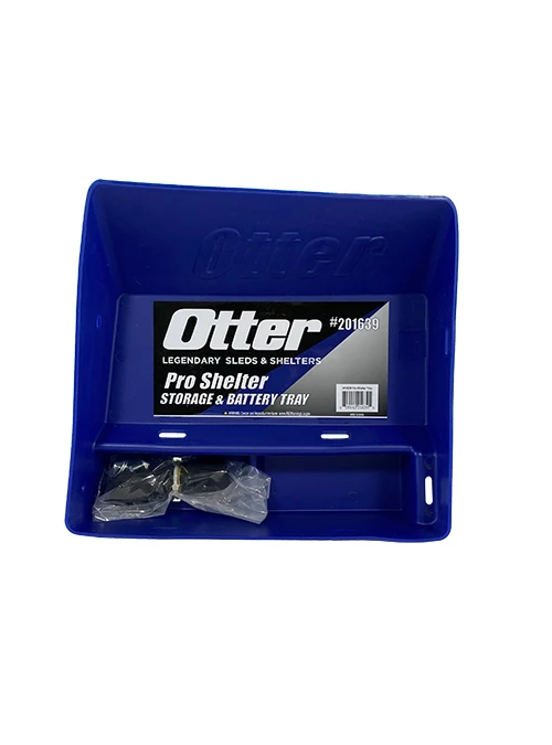 Otter Pro Shelter Storage And Battery Tray 1 Otter Pro Shelter Storage And Battery Tray