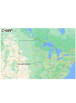 C-MAP Reveal US Lakes North Central